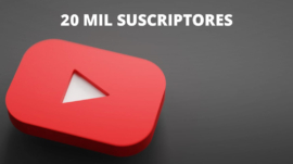 20MIL SUSCRIPTORES