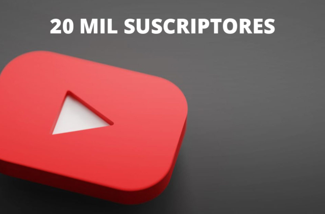 20MIL SUSCRIPTORES